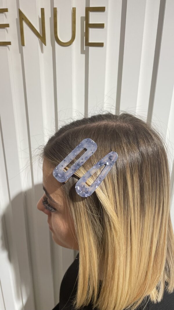 Barrettes bleu | L.Avenue