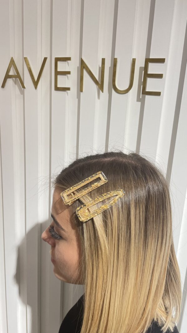 Barrettes dorée | L.Avenue