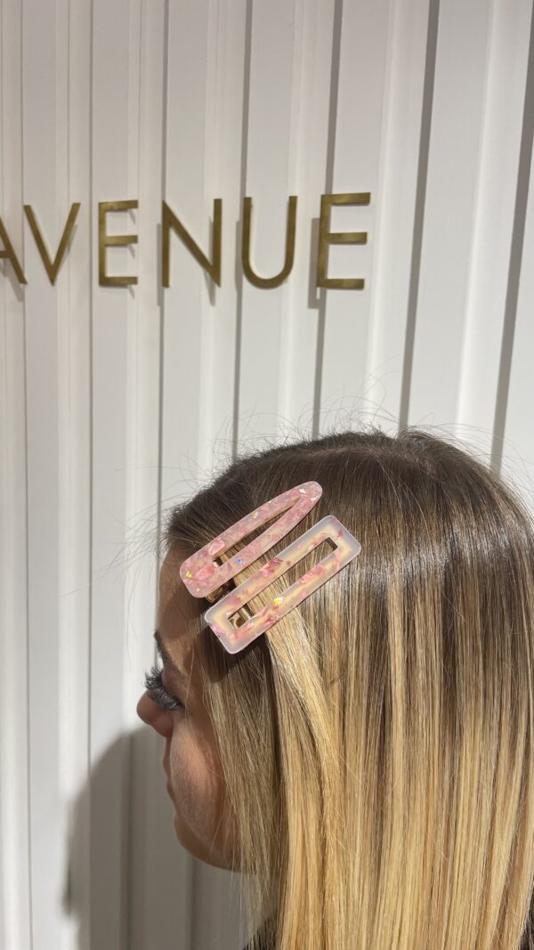 Barrettes rose | L.Avenue